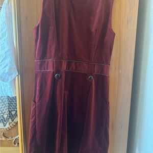 Veronica Beard Rich Burgundy Dress